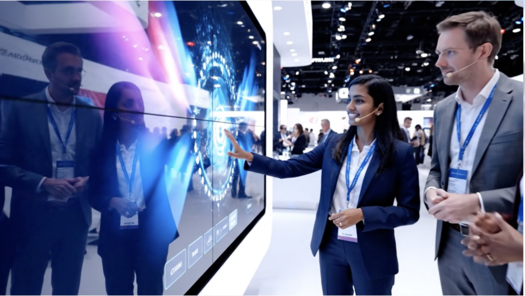 ecran interactif de presentation